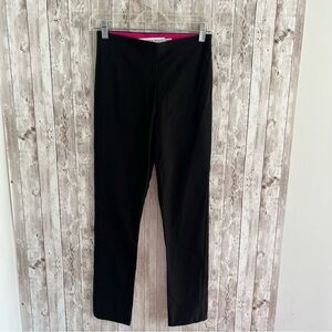 Gretchen Scott Designs Black Stretchy Ankle Classic Preppy Pants Small